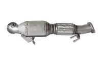 ECE Downpipe Ø 70mm Vorderrohr passend für FORD Focus DYB