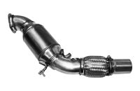 ECE Downpipe Ø 61,5mm Vorderrohr passend für BMW 116i F20/F21