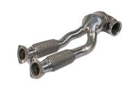 ECE Downpipe Ø 96/60+63,5mm Vorderrohr passend für AUDI TT RS 8J