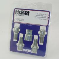 H&R Felgenschloss Set Kugelbund R13 M14 x 1,5 x 27