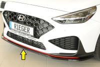 Rieger Spoilerschwert für N Frontschürze PDE schwarz glanz FL passend für Hyundai I30