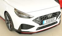 Rieger front splitter for N-Front black shiney FL fits for Hyundai I30