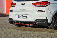 Noak Heckdiffusor Race Track ABS passend für Hyundai I30