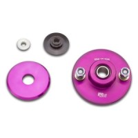 Clubsport support bearing rear axle (without camber adjustment), without approval (not permitted in the area of ??the STVZO), only suitable in conjunction with KW Clubsport coilover kit, mounting position: rear axle, material: aluminum fits for Abarth 124