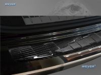 Weyer carbon rear bumper protection fits for AUDI Q3 IIIF3