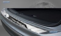 Weyer Edelstahl Ladekantenschutz passend für VW Tiguan II + Tiguan Allspace