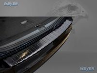 Weyer Edelstahl Ladekantenschutz passend für VW Touran II5T