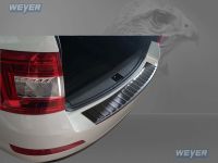 Weyer Edelstahl Ladekantenschutz passend für SKODA Octavia III