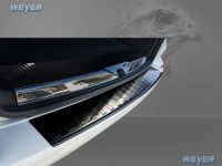 Weyer Edelstahl Ladekantenschutz passend für VW Transporter T6
