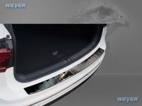 Weyer Edelstahl Ladekantenschutz passend für VW Tiguan IIAD1