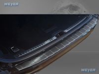 Weyer Edelstahl Ladekantenschutz passend für VOLVO V90, V90 Cross Country