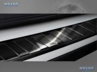 Weyer stainless steel rear bumper protection fits for BMW X1E48