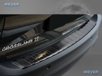 Weyer Edelstahl Ladekantenschutz passend für OPEL Crossland X