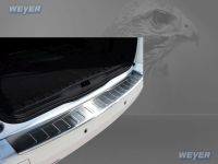 Weyer Edelstahl Ladekantenschutz passend für CITROEN C4 Grand Picasso