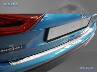 Weyer Edelstahl Ladekantenschutz passend für NISSAN Qashqai