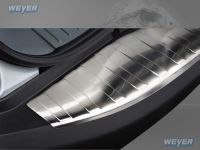 Weyer stainless steel rear bumper protection fits for FORD S-Max