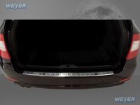 Weyer Edelstahl Ladekantenschutz passend für SKODA Superb