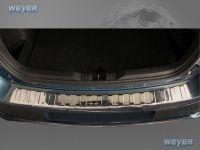 Weyer Edelstahl Ladekantenschutz passend für TOYOTA Auris