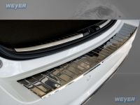 Weyer Edelstahl Ladekantenschutz passend für TOYOTA Auris II