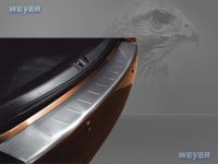 Weyer Edelstahl Ladekantenschutz passend für VW Touran1T (GP2)