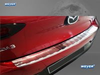 Weyer Edelstahl Ladekantenschutz passend für MAZDA 3IV