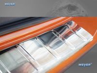 Weyer stainless steel rear bumper protection fits for VW T-Cross
