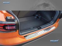 Weyer Edelstahl Ladekantenschutz passend für VW T-Cross