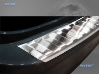 Weyer stainless steel rear bumper protection fits for BMW Serie 3G21