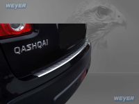Weyer Edelstahl Ladekantenschutz passend für NISSAN QashqaiJ10