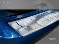 Weyer stainless steel rear bumper protection fits for SKODA KAMIQ