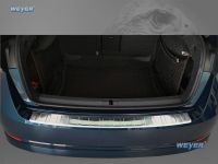 Weyer Edelstahl Ladekantenschutz passend für SKODA Octavia IV