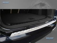 Weyer stainless steel rear bumper protection fits for BMW IX3G08