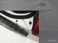 Weyer Edelstahl Ladekantenschutz passend für VW UP3D / 5D