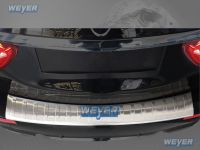 Weyer Edelstahl Ladekantenschutz passend für MERCEDES C KlasseW 204