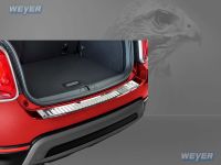 Weyer Edelstahl Ladekantenschutz passend für FIAT 500X