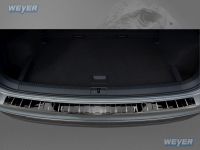 Weyer Edelstahl Ladekantenschutz passend für VW Tiguan II + Tiguan Allspace