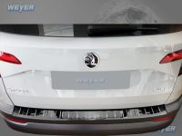 Weyer Edelstahl Ladekantenschutz passend für SKODA KaroqCrossover