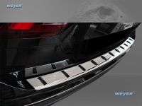 Weyer Edelstahl Ladekantenschutz passend für VW Tiguan II + Tiguan Allspace