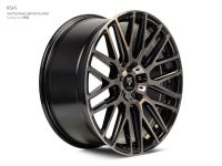 MB Design KV4 Rauchschwarz glänzend poliert Felge 8,5x22 - 22 Zoll 5x110 Lochkreis