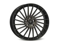 MB Design VR3 Rauchschwarz glänzend poliert Felge 7,5x18 - 18 Zoll 5x100 Lochkreis