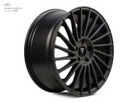 MB Design VR3 Schwarz stumpfmatt Felge 7,5x18 - 18 Zoll 5x100 Lochkreis