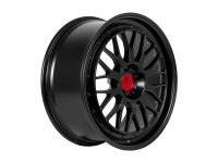MB Design LV1 schwarz matt Felge 7x17 - 17 Zoll 4x108 Lochkreis