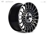 MB Design MSP01 Glanzschwarz poliert Felge 8,5x19 - 19 Zoll 5x114,3 Lochkreis