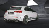 Lorinser Heckdiffusor mit Endrohren chrom passend für Mercedes W177