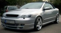 JMS Frontlippe Racelook passend für Opel Astra G Coupe/ Cabrio