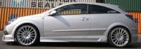 JMS side skirt set Racelook all models without estate and GTC fits for Opel Astra H