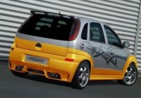 JMS Heckansatz Racelook passend für Opel Corsa C