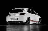 Heckeinsatz für Original Endschalldämpfer mit einem Endrohr Rieger Tuning passend für Opel Astra J