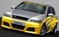 JMS Frontstoßstange Racelook Style II passend für Opel Astra G Flh./Car.