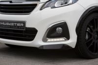 Musketier front spoiler corners fits for Peugeot 108